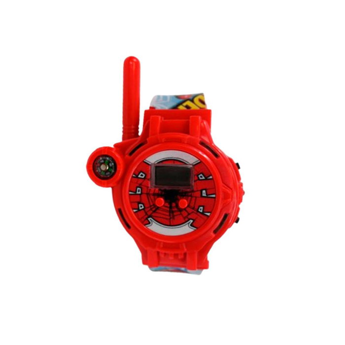 Lexibook Reloj Walkie Talkie Spiderman con Brújula y Linterna - Juguete Infantil
