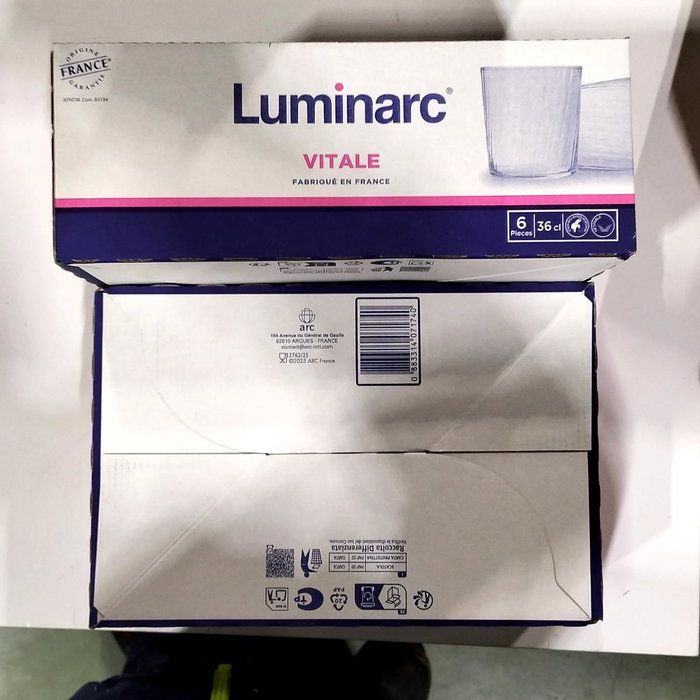 Luminarc Vaso Alto Vitale 36 cl Transparente