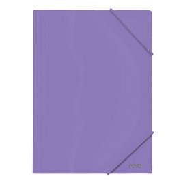 Carpeta De Gomas Y Solapas Dohe A4 Pp Opaco Morado