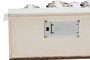 DKD Home Decor Casa Navidad Fantasia Rosa Rojo 9.5 x 19 x 21 cm (2 Unidades) Madera LED