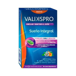 VALDISPRO Sueño Integral 30 Comprimidos Bicapa