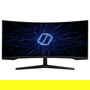 Samsung Monitor Curvo Gaming 34 Pulgadas (86 cm) Odyssey C34G55TWWP, Ultra WQHD (3440x1440), 165 Hz, 1 ms, FreeSync Premium, HDR10, 1000R, 21:9, Negro, con DisplayPort/HDMI