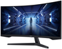Samsung Odyssey G5 G55T LC34G55TWWPXEN Monitor Curvo 34 pulgadas UWQHD 165Hz 1ms VA Negro