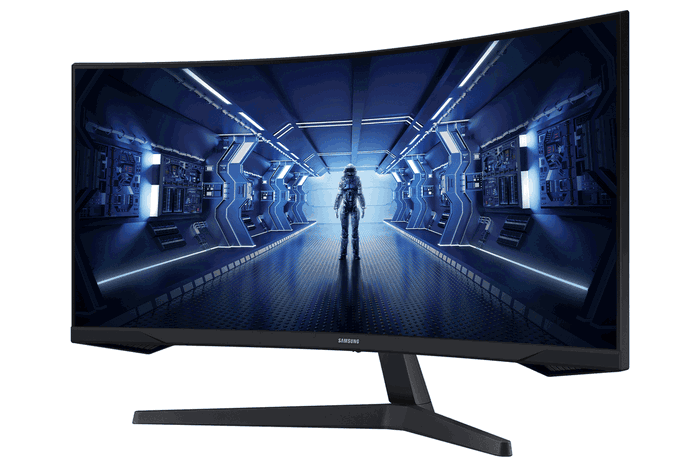 Samsung Odyssey G5 G55T LC34G55TWWPXEN Monitor Curvo 34 pulgadas UWQHD 165Hz 1ms VA Negro