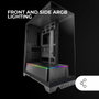 Mars Gaming MC-PRISMA Caja Semitorre Negra