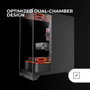 Mars Gaming MC-PRISMA Caja Semitorre Negra