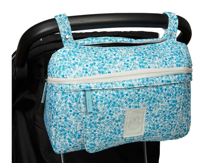 Safta Bolso Adaptable para Carrito de Bebé Miffy Mum Garden Reciclado y Repelente