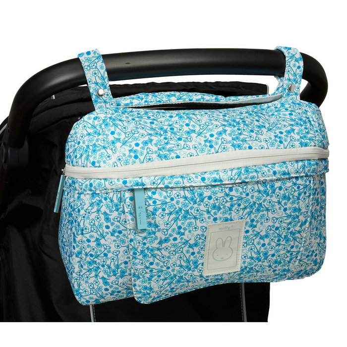 Safta Bolso Adaptable para Carrito de Bebé Miffy Mum Garden Reciclado y Repelente