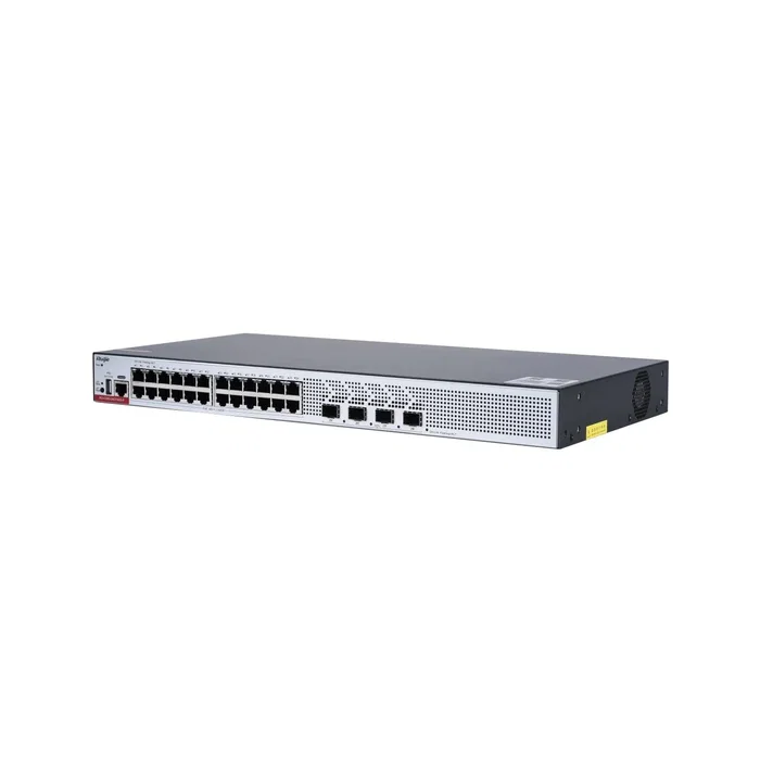 Ruijie Networks RG-CS83-24GT4XS-P Switch Gestionado L3 con 24 puertos Gigabit y 4 SFP+ Ruijie Networks RG-CS83-24GT4XS-P Switch Gestionado L3 con 24 puertos Gigabit y 4 SFP+