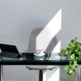 PIQUERAS Y CRESPO Silla de oficina Algarra Gris con mecanismo Asincro