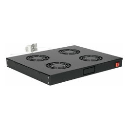EQUIP EZF-4-B Módulo de 4 Ventiladores para Rack de 19 pulgadas