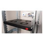 EQUIP EZF-4-B Módulo de ventilación de rack 19" 1U, con 4 ventiladores de 12 cm, color negro RAL9005