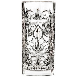 Rcr Cristalleria IT Tattoo Vaso Alto 370 Ml Cristal Ecológico Luxion (6 Unidades)