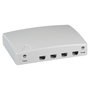 EFB Elektronik FTTH Indoor Anschlussbox para 4 fibras con 4 acopladores