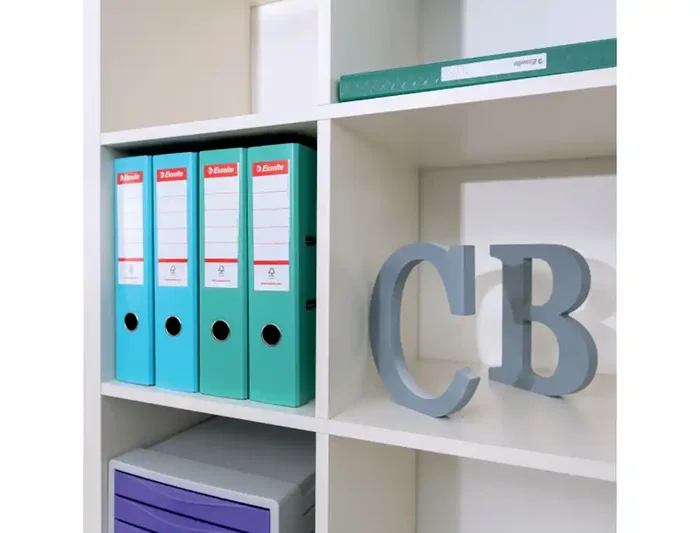 Esselte Archivador de palanca Colour Breeze N 1 Polipropileno DIN A4 Lomo 75 mm Color Verde