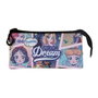 Karactermania Estuche Portatodo Triple Princesas Disney Comic