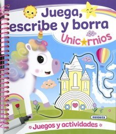 SUSAETA EDICIONES Unicornios (Juega, escribe y borra)