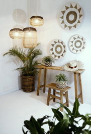 DKD Home Decor Consola Mesita Indonesia 1c24 Natural Teca Set de 2 Piezas 120 x 30 x 76 cm