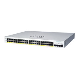 Cisco CBS220-24P-4X Switch Gestionado L2 Gigabit Ethernet 24 Puertos PoE Montaje en Rack