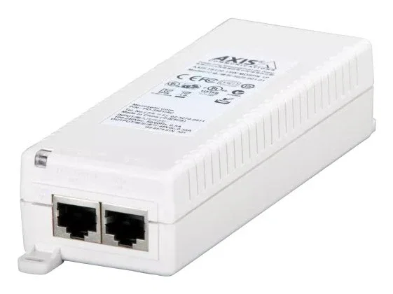 Axis 5026-222 Inyector PoE Midspan 1 Puerto, 15W, IEEE 802.3af, Gigabit Ethernet (10/100/1000 Mbps)