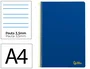 Liderpapel Cuaderno Espiral Smart A4 Tapa Blanda Azul Oscuro