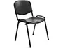 Rocada Silla Confidente Estructura Metálica Respaldo y Asiento Polímero Color Negro