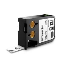 Dymo XTL 1868809 Cinta de Etiquetas, Vinilo Negro sobre Blanco, Ancho 6 mm, Longitud 2.7 m Dymo XTL 1868809 Cinta de Etiquetas, Vinilo Negro sobre Blanco, Ancho 6 mm, Longitud 2.7 m