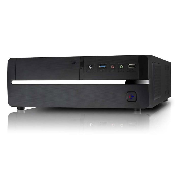 Tooq TQC-3005U3 Caja Slim Negro con Fuente 500W Tooq TQC-3005U3 Caja Slim Negro con Fuente 500W