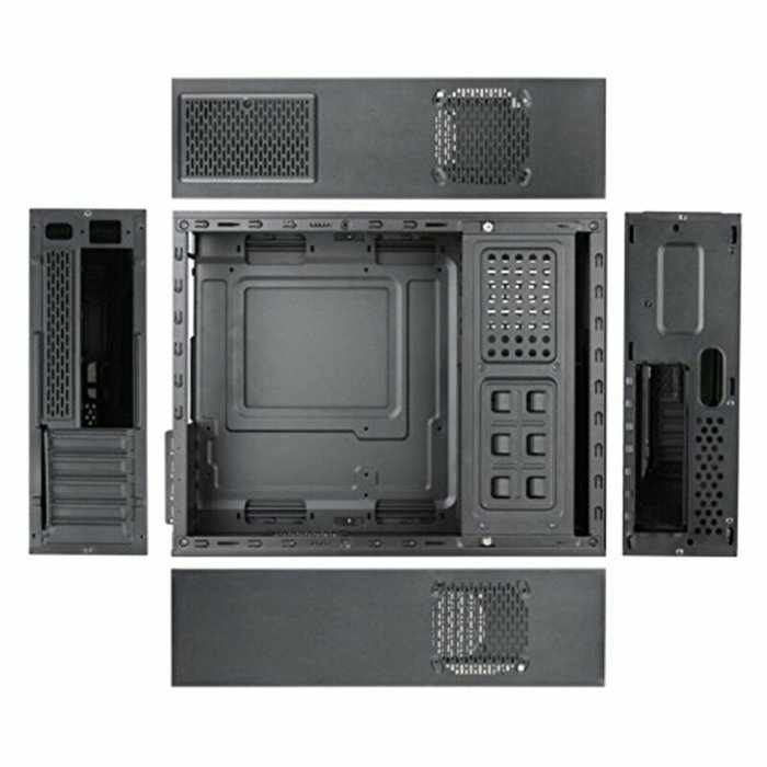 Tooq TQC-3005U3 Caja Slim Negro con Fuente 500W Tooq TQC-3005U3 Caja Slim Negro con Fuente 500W