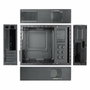 Tooq TQC-3005U3 Caja Slim Negro con Fuente 500W