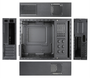 Tooq TQC-3005U3 Caja Slim Negro con Fuente 500W