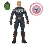 Hasbro Marvel Legends Series Figura Coleccionable Comandante Steve Rogers con Accesorio y Pieza para Construir Figura