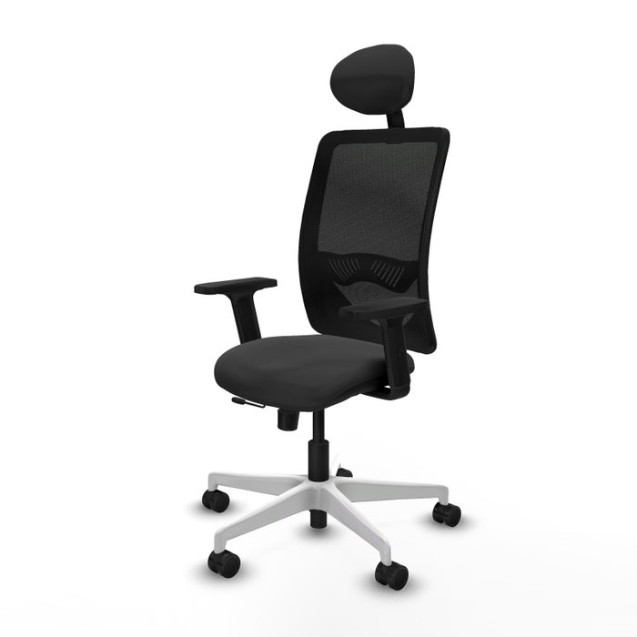 PIQUERAS Y CRESPO Silla de oficina Zulema Gris oscuro/Negro PIQUERAS Y CRESPO Silla de oficina Zulema Gris oscuro/Negro