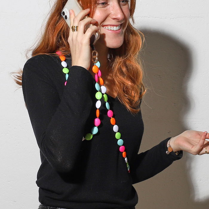 Be Mix Correa Bandolera Móvil Plástico Cuentas