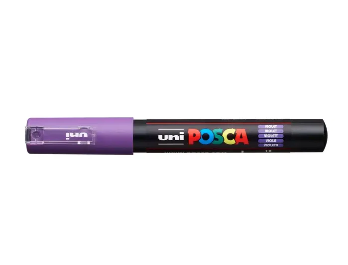 POSCA Marcador PC-1M Punta Fina 0,7 mm Violeta