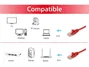 Equip Cable de Red Cat6 U/UTP 10m Rojo RJ-45