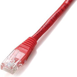 Equip Cable de Red U/UTP Cat6 Latiguillo RJ45 - 26 AWG, Conectores Chapados en Oro, RoHS
