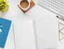 Liderpapel Cuaderno espiral Pautaguía A5 Tapa Blanda 40 Hojas 75gr Cuadro Pautado 3mm Color Azul