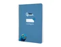Liderpapel Cuaderno espiral Pautaguía A5 Tapa Blanda 40 Hojas 75gr Cuadro Pautado 3mm Color Azul