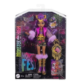 Mattel Monster High Clawdeen Wolf Fiesta Monstruosa con Accesorios de Festival
