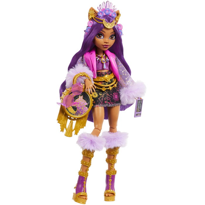 Monster High Muñeca Clawdeen Wolf Monster Fest con Accesorios Monster High Muñeca Clawdeen Wolf Monster Fest con Accesorios