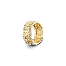 Anillo Mujer Etrusca WSET00874.YG-16 Dorado