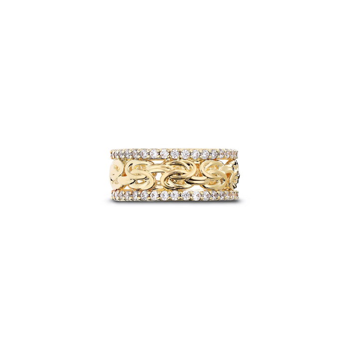 Anillo Mujer Etrusca WSET00874.YG-16 Dorado
