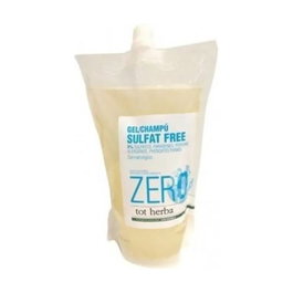 Tot Herba Authex Gel Champú Sulfat Free Zero 100 ml para Pieles Sensibles y Cabello Queratina