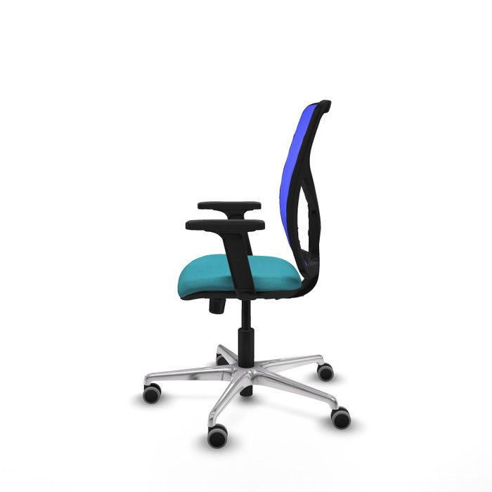 PIQUERAS Y CRESPO Silla de oficina Motilla con mecanismo Sincro, Azul y Turquesa PIQUERAS Y CRESPO Silla de oficina Motilla con mecanismo Sincro, Azul y Turquesa