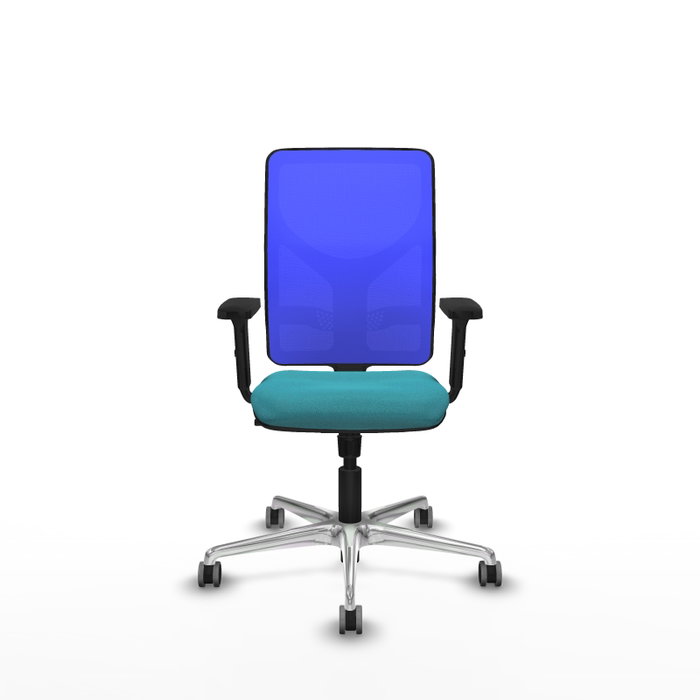 PIQUERAS Y CRESPO Silla de oficina Motilla con mecanismo Sincro, Azul y Turquesa PIQUERAS Y CRESPO Silla de oficina Motilla con mecanismo Sincro, Azul y Turquesa