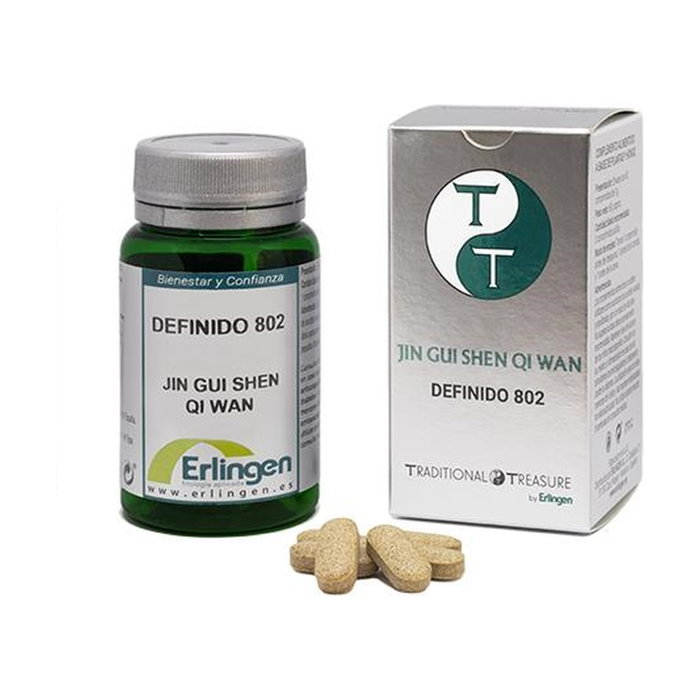 Erlingen Definido 802 - Jin Gui Shen Qi Wan 60 comprimidos Erlingen Definido 802 - Jin Gui Shen Qi Wan 60 comprimidos