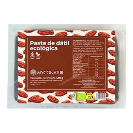 MYCONATUR Pasta de Dátil Myconatur 450 Gr