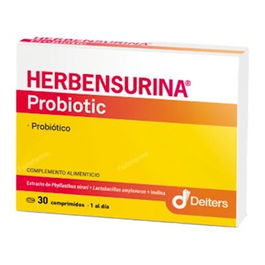 HERBENSURINA Probiotic 30 Comprimidos