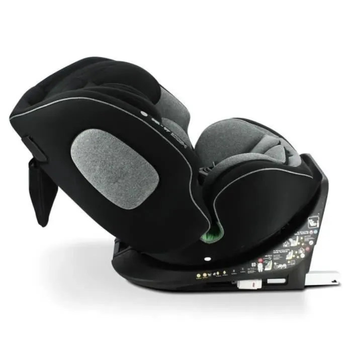 Silla de coche - NANIA - ONE ISOFIX R 129 - 0 a 12 años - Giratoria - 40-150 cm - Negra Silla de coche - NANIA - ONE ISOFIX R 129 - 0 a 12 años - Giratoria - 40-150 cm - Negra